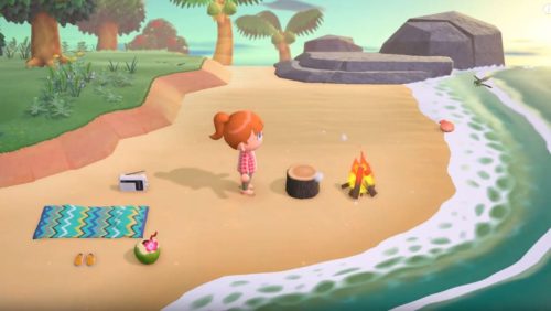 La playa es uno de los muchos entornos variados disponibles para explorar en el juego.