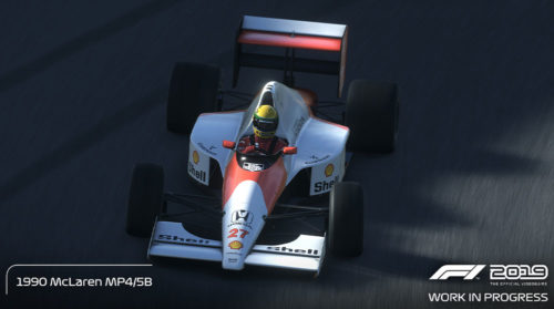 McLaren 1990 de Senna en F1 2019