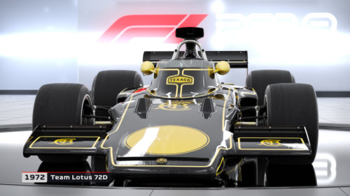 1972 Lotus 72D en F1 2018