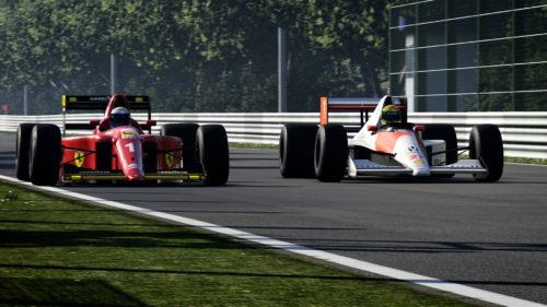 Senna y Prost batalla en F1 2019