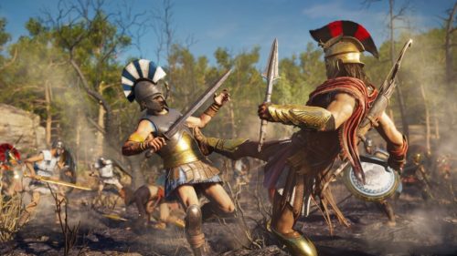Combate en Assissin's Creed: Odyssey
