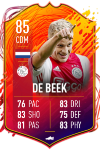 Ziyech-headliners-leak-2 "data-lazy-srcset =" https://realsport101.com/wp-content/uploads/2020/01/Ziyech-headliners-leak-2-198x300.png 198w, https: // realsport101.com/wp-content/uploads/2020/01/Ziyech-headliners-leak-2-330x500.png 330w, https://realsport101.com/wp-content/uploads/2020/01/Ziyech-headliners-leak -2-360x546.png 360w, https://realsport101.com/wp-content/uploads/2020/01/Ziyech-headliners-leak-2-545x827.png 545w, https://realsport101.com/wp-content /uploads/2020/01/Ziyech-headliners-leak-2.png 600w "data-lazy-tamaños =" (ancho máximo: 198px) 100vw, 198px "data-lazy-src =" https://realsport101.com /wp-content/uploads/2020/01/Ziyech-headliners-leak-2-198x300.png ">
<p>Después de sus actuaciones estelares en la Liga de Campeones hasta el momento, Hakim Ziyech se ganó una tarjeta de 87 TOTTGS FUT.</p>
<p><strong>LEER MÁS: Parche FIFA 20 – 71 nuevos Star Heads, incluido Neymar Jr</strong></p>
<p>Por lo tanto, su tarjeta de Headliners llegaría a un mortal 88 en general, con algunas estadísticas muy buenas de regate y pases.</p>
<h2>Donny van de Beek (OVR 81 – Headliners 85)</h2>
<p> <img decoding=