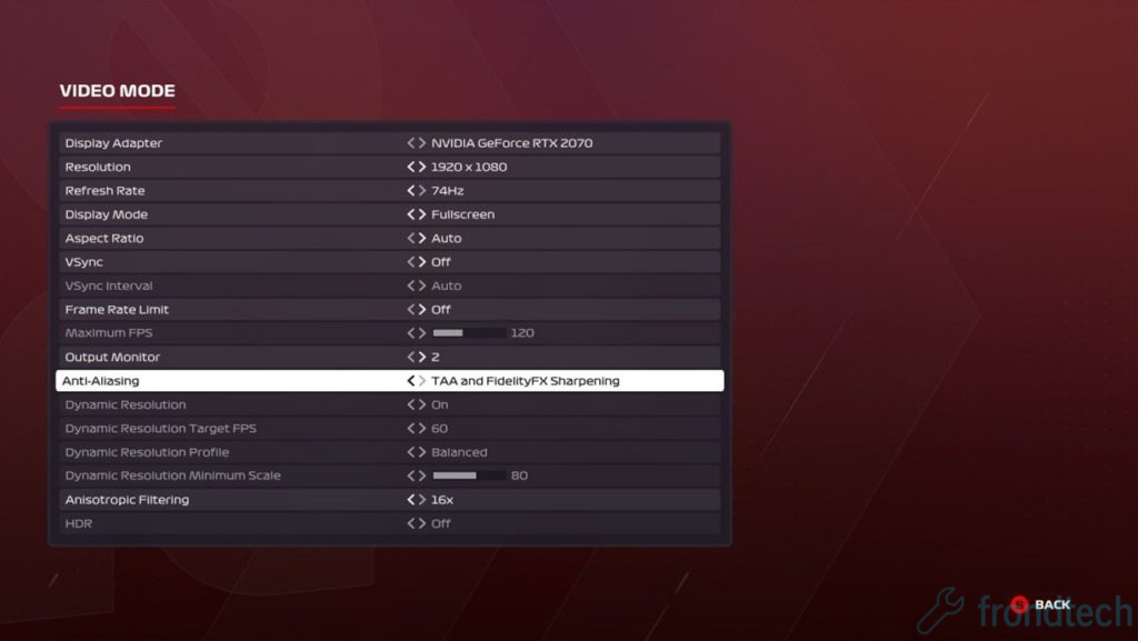 F1 2020 Anti-aliasing