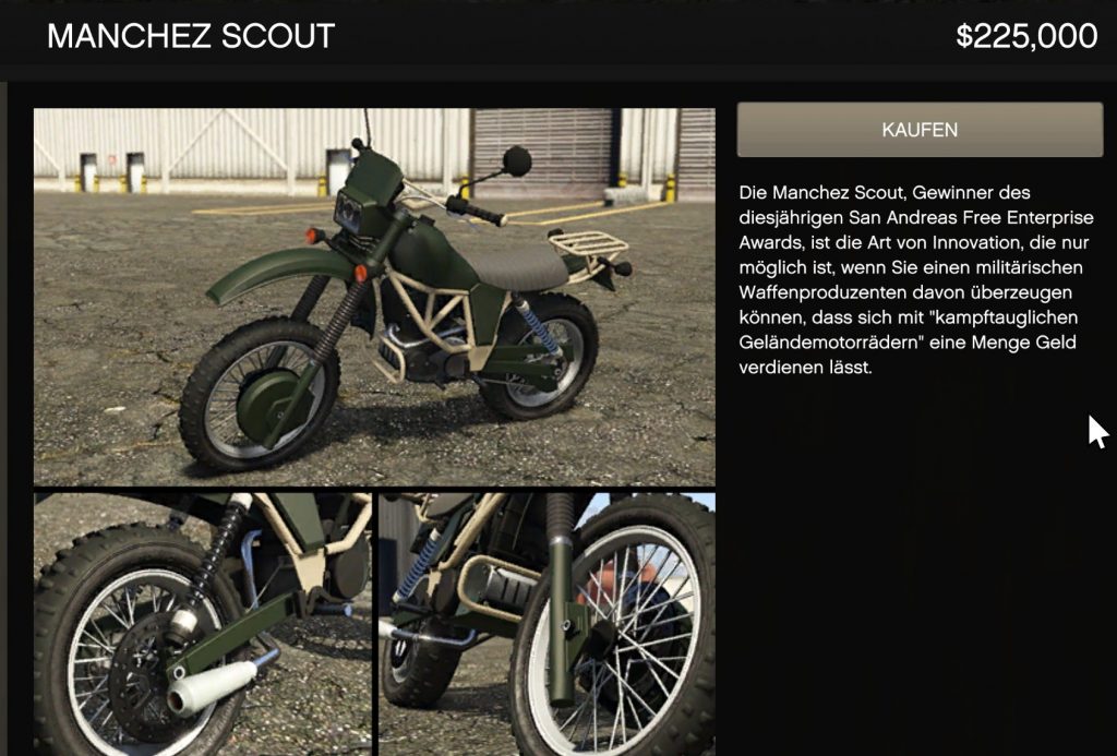 GTA Online Manchez Scout