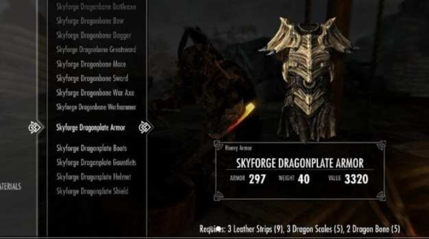 Skyforge Dragonbone Armas y Dragon Plate Armor (PC, PS4, Xbox One)
