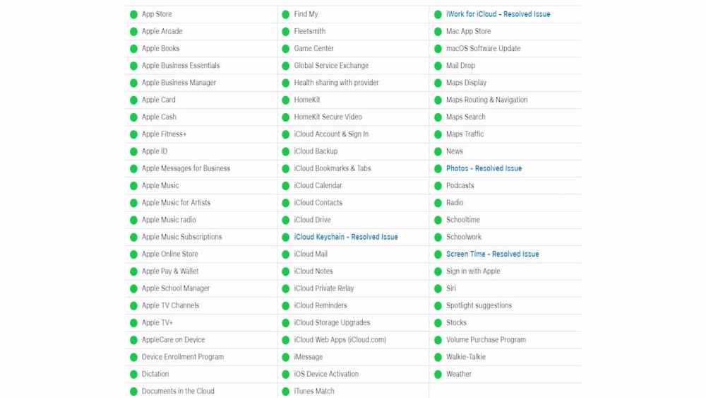 Cómo verificar si Apple iCloud está caído