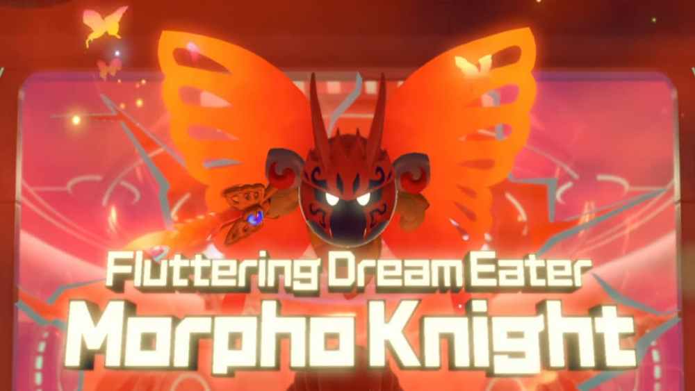 Morpho Knight Kirby y la tierra olvidada