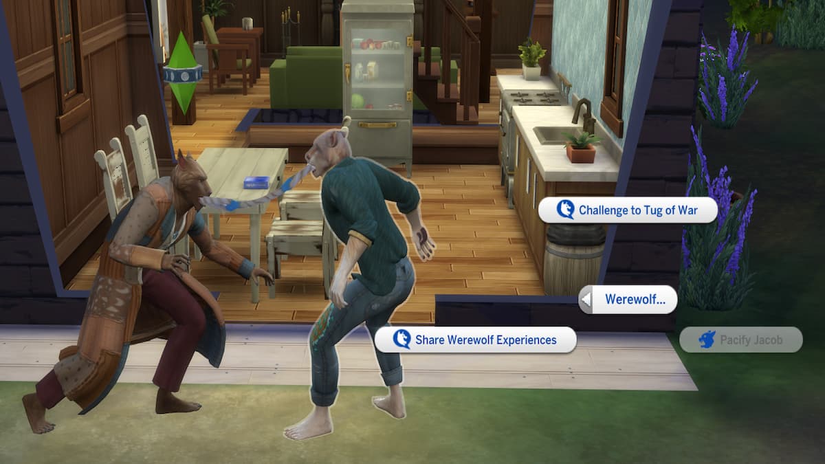 Tira y afloja en Los Sims 4