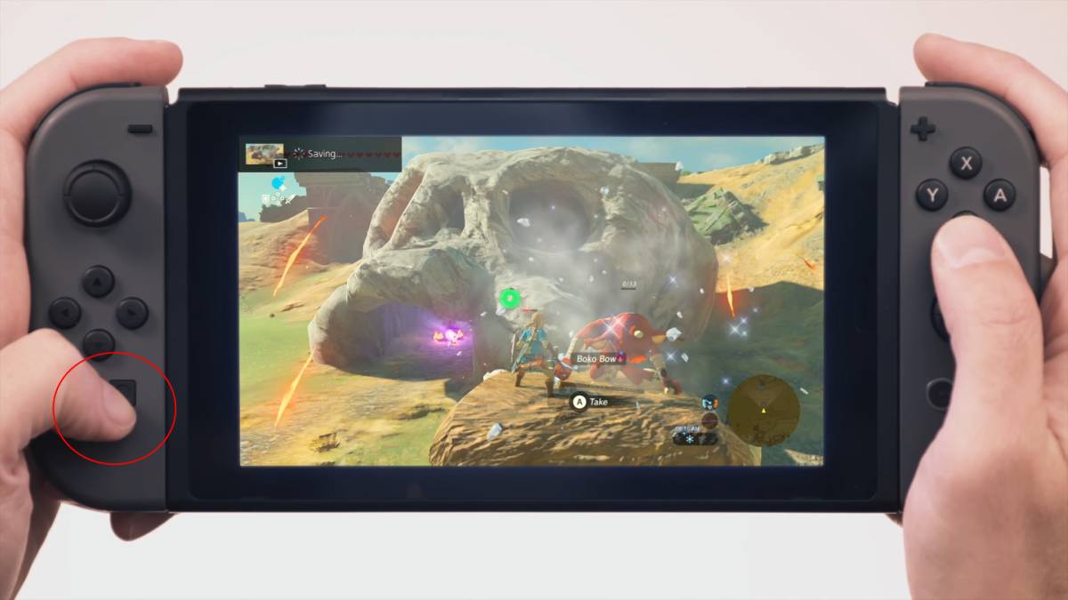 Nintendo Switch - Captura de video
