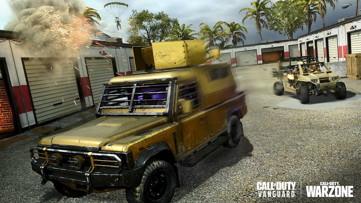 SUV blindado en Call of Duty: Warzone