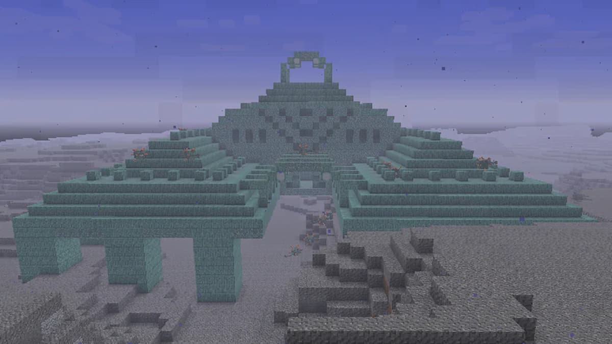 Montañas submarinas de Minecraft
