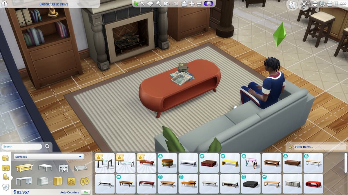 Mesa en Los Sims 4