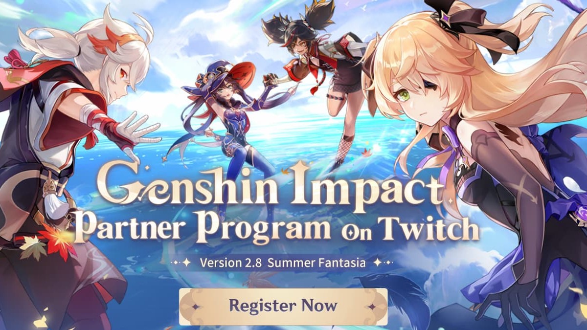 Programa de socios de Genshin Impact en Twitch