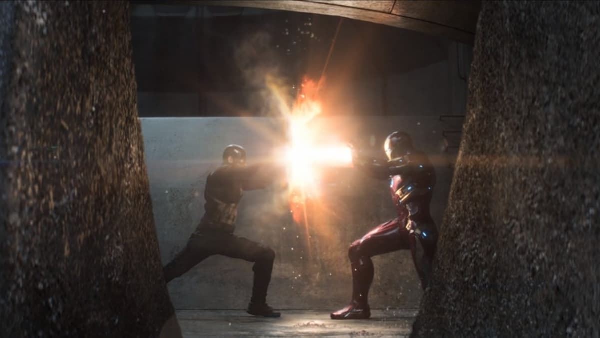 Capitán América vs.  Hombre de Acero