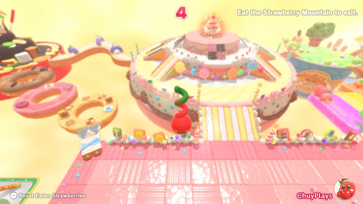 Explicación de la habilidad de salto alto de Kirby's Dream Buffet