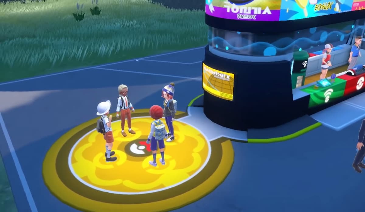 el círculo de la unión en pokemon escarlata y violeta