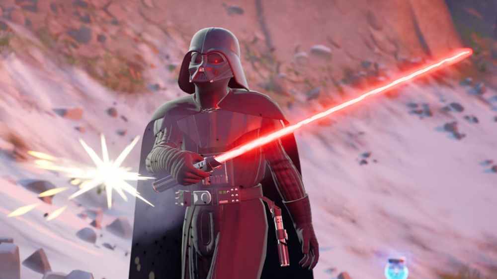 Ubicación del sable de luz de Darth Vader en Fortnite