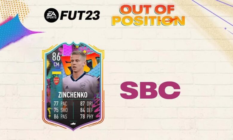 C Mo Completar Oleksandr Zinchenko Fuera De Posici N Sbc En Fifa