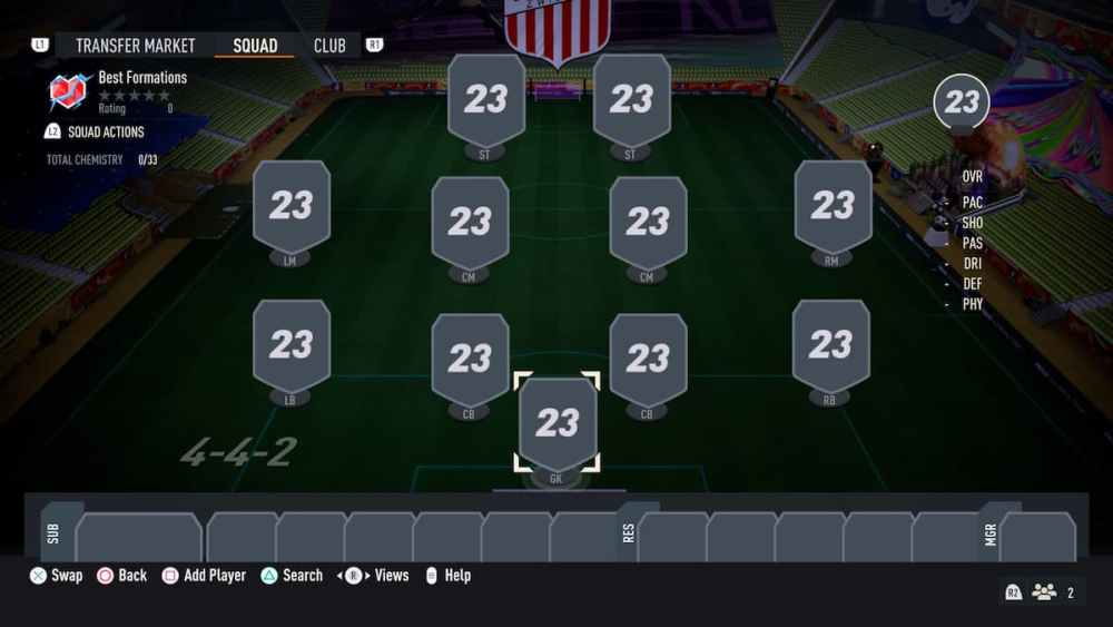 Formaciones de FIFA 23 para usar