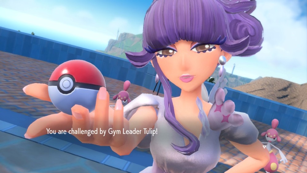 Pokémon Escarlata y Púrpura presenta a Iono, líder de gimnasio