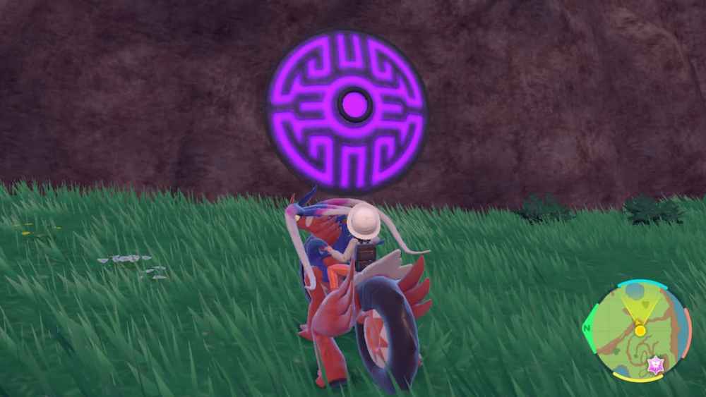 El Santuario Grasswither en Pokémon Escarlata y Violeta