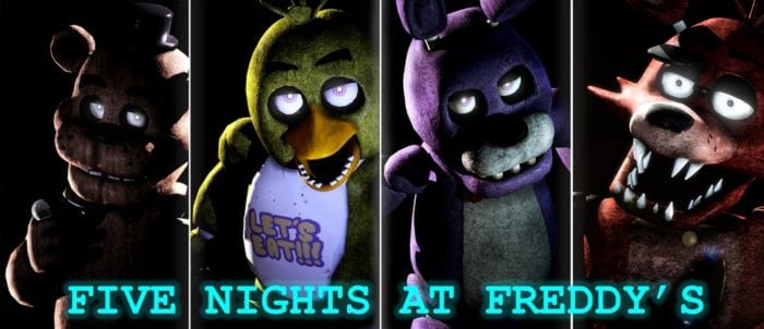 Juego y spin-off de Every Five Nights Freddy's