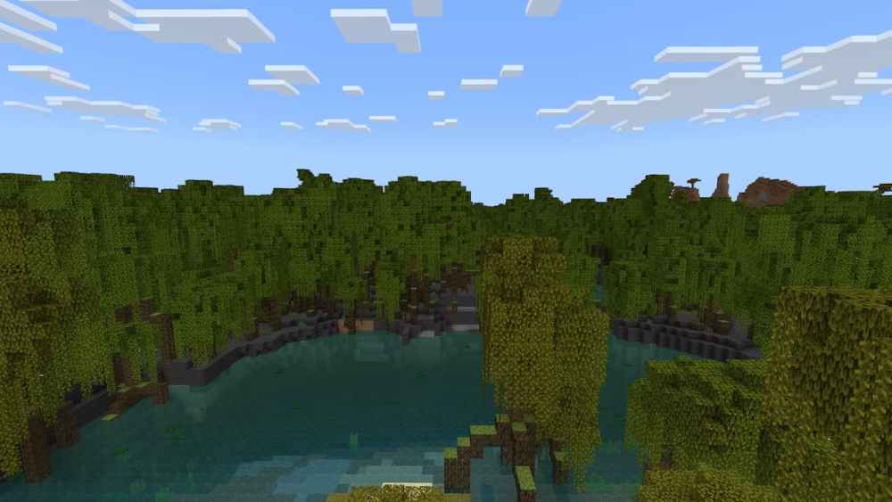 Pantano de manglares Semilla de Minecraft