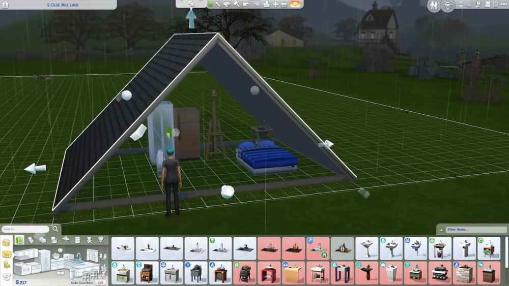 Este truco de construcción para ahorrar dinero puede ayudarte a poner un techo sobre la cabeza de tu Sim de forma gratuita.