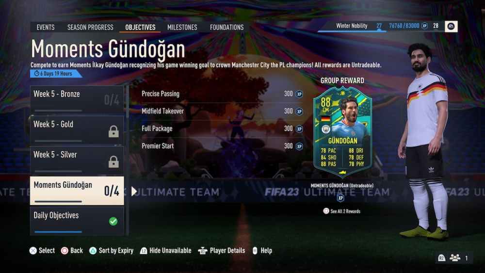 Gundogan Momentos Objetivos FUT FIFA 23