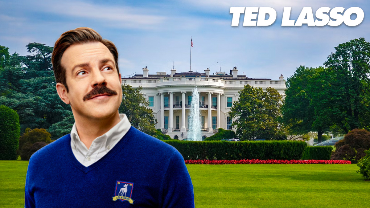 Por Qu Ted Lasso Estuvo En La Casa Blanca El Crossover Que No