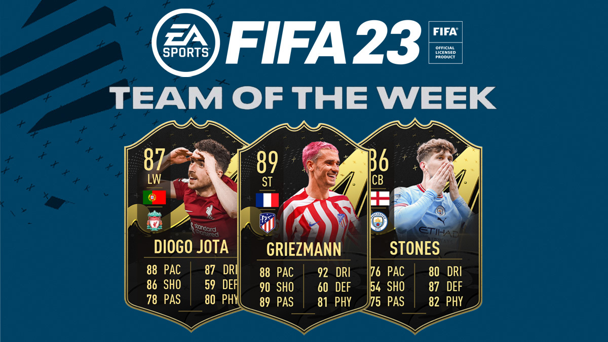 Equipo De La Semana De Fifa Fut Totw Revelado Stones Jota Y