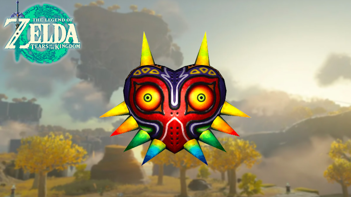 Cómo conseguir la máscara de Majora en Zelda Tears of the Kingdom