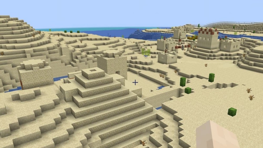 Desierto Pirámide Minecraft Semilla