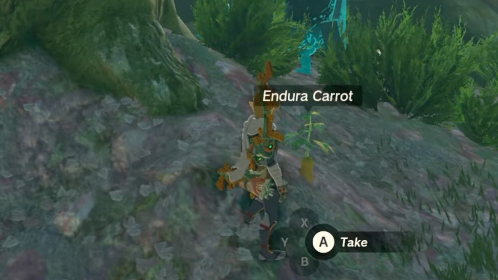 Cómo conseguir zanahorias Endura en Zelda Tears of the Kingdom