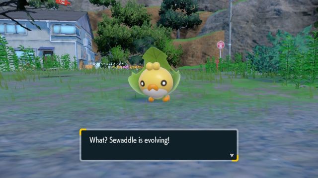 Evolución de Sewaddle en Pokémon Scarlet y Violet Teal Mascarilla