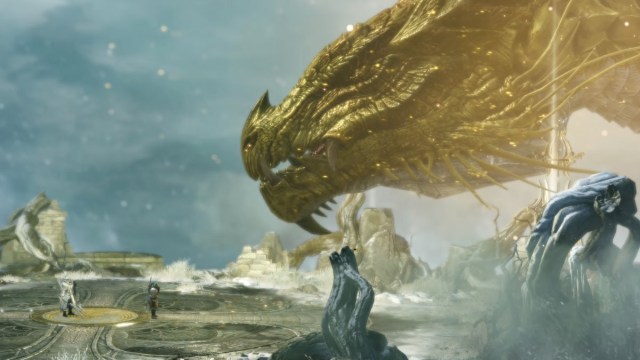 Un dragón que se enfrenta a los jugadores en Lost Ark