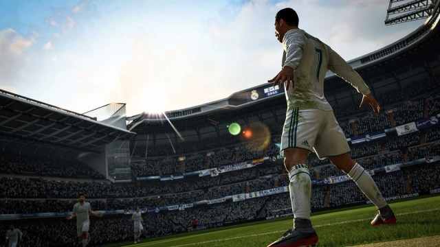 Ronaldo celebra en FIFA 18