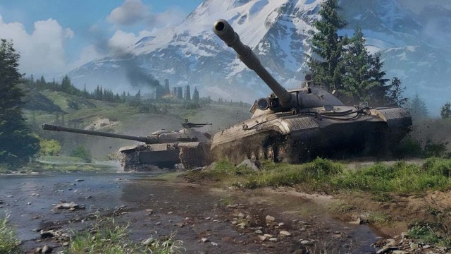2 tanques en World of Tanks