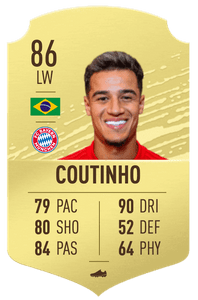 FIFA 20 Ultimate Team: el mejor equipo de 80k: Coutinho 
