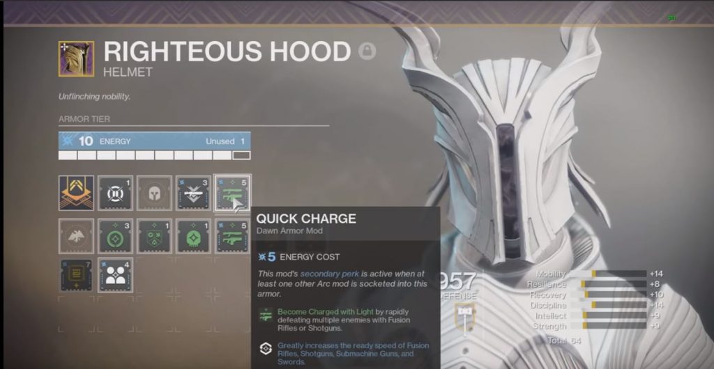 Destiny-2-Quick-Charge "class =" lazy lazy-hidden wp-image-455961 "srcset =" https://images.mein-mmo.de/magazin/medien/2019/12/Destiny-2-Quick- Charge-1024x530.jpg 1024w, https://images.mein-mmo.de/magazin/medien/2019/12/Destiny-2-Quick-Charge-300x155.jpg 300w, https: //images.mein-mmo. de / magazin / medien / 2019/12 / Destiny-2-Quick-Charge-150x78.jpg 150w, https://images.mein-mmo.de/magazin/medien/2019/12/Destiny-2-Quick-Charge -768x398.jpg 768w, https://images.mein-mmo.de/magazin/medien/2019/12/Destiny-2-Quick-Charge.jpg 1423w "data-lazy-tamaños =" (ancho máximo: 1024px ) 100vw, 1024px ">

<p><strong>Estos son los 4 mods: </strong>Los primeros 3 mods giran en torno a "Charged with Light", un beneficio. Siempre debe estar activo: </p>
<ul>
<li>Carga rápida: el mod garantiza que se le cargue con luz</li>
<li>Pilas en pilas: el mod te permite continuar cobrando esta carga</li>
<li>Fuego de alta energía: el mod te otorga una bonificación de daño siempre que estés cargado de luz</li>
</ul>
<p>El beneficio "Charged with Light" depende de los obeliscos de la temporada 9 y se volverá aún más emocionante a medida que avanza la temporada a medida que se agregan más modificaciones.</p>
<p>    <img decoding=