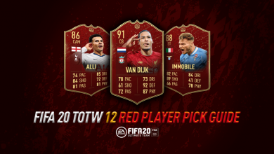 FIFA 20 Ultimate Team: Guía de selección del jugador rojo del equipo de la semana 12, con Virgil van Dijk