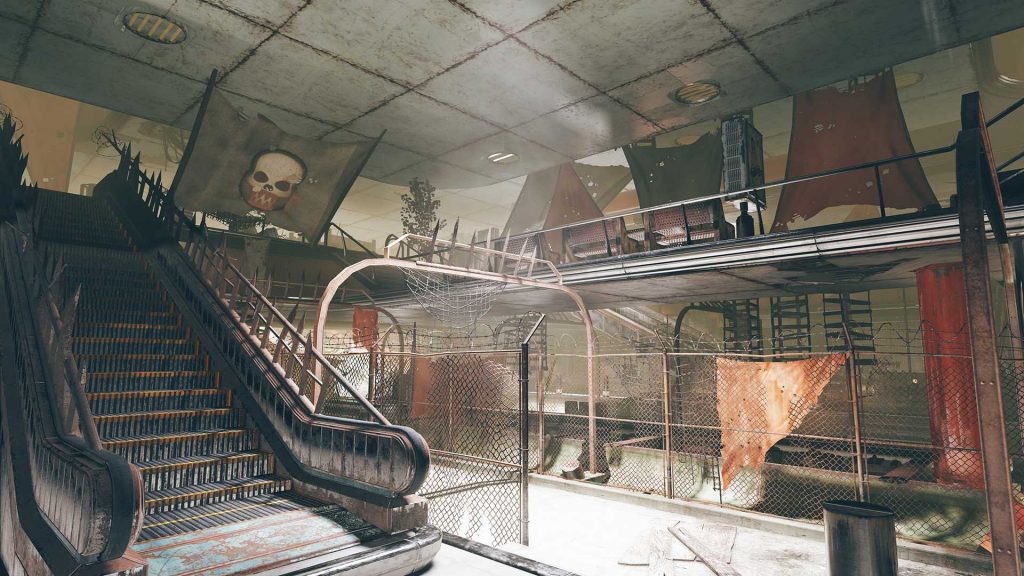 Captura de pantalla de Fallout 76 Wastelanders Sala de espera de Watoga
