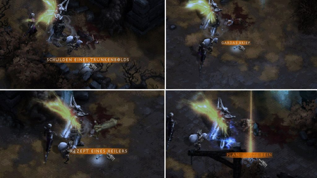 Recetas del cadáver de Diablo 3