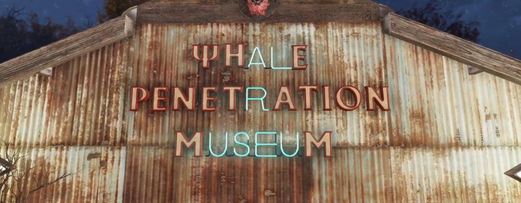 Título de Fallout 76 WHale Penetration Museum