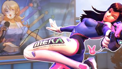 Overwatch: Blizzard wird kritisiert, weil sie D.Va in Schul-Uniform stecken