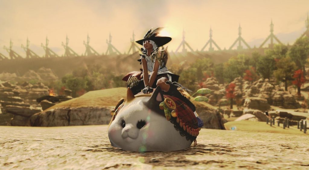 Final Fantasy XIV Fat Cat Mount