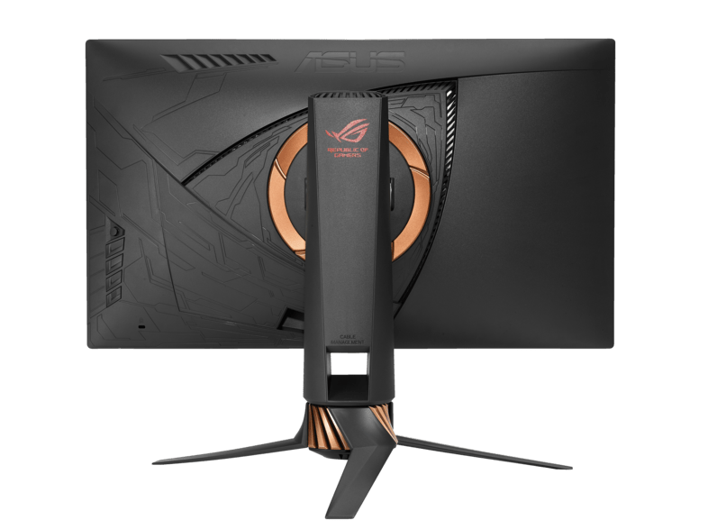 ASUS ROG Swift PG258Q atrás