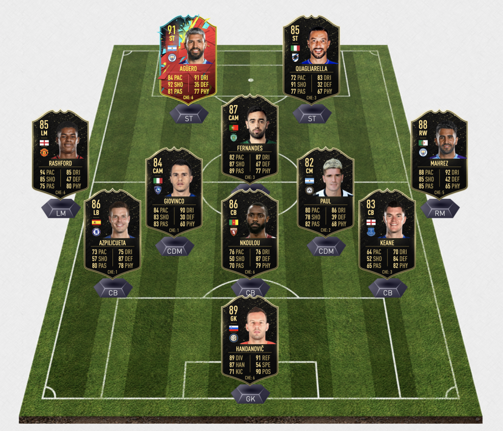 TOTW 18 - once inicial