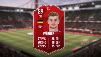 FIFA 20: Werner ist erneut Bundesliga POTM – mit richtig starker Karte