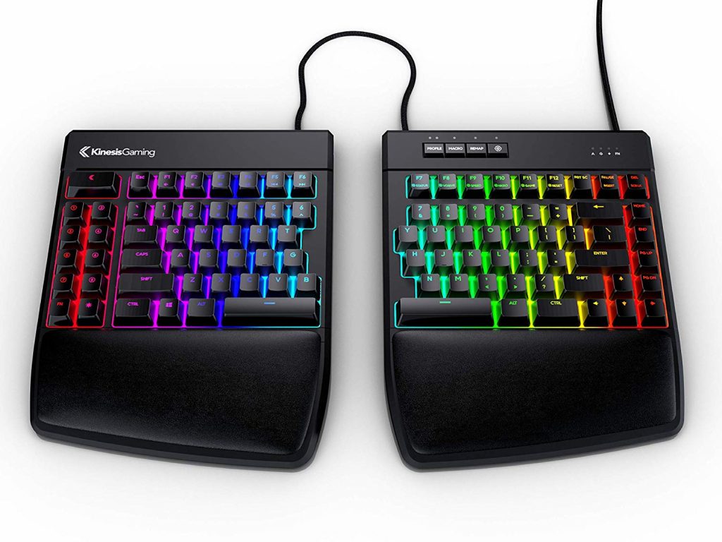 Kinesis Freestyle RBG Gaming Keyboard Ergonómico "class =" lazy lazy-hidden wp-image-462564 "width =" 532 "height =" 399 "srcset =" https://images.mein-mmo.de/medien/2020/01 /Kinesis-Gaming-Tastatur-1024x768.jpg 1024w, https://images.mein-mmo.de/medien/2020/01/Kinesis-Gaming-Tastatur-300x225.jpg 300w, https: //images.mein-mmo .de/medien/2020/01/Kinesis-Gaming-Tastatur-150x113.jpg 150w, https://images.mein-mmo.de/medien/2020/01/Kinesis-Gaming-Tastatur-768x576.jpg 768w, https ://images.mein-mmo.de/medien/2020/01/Kinesis-Gaming-Tastatur.jpg 1500w" data-lazy-sizes="(max-width: 532px) 100vw, 532px
